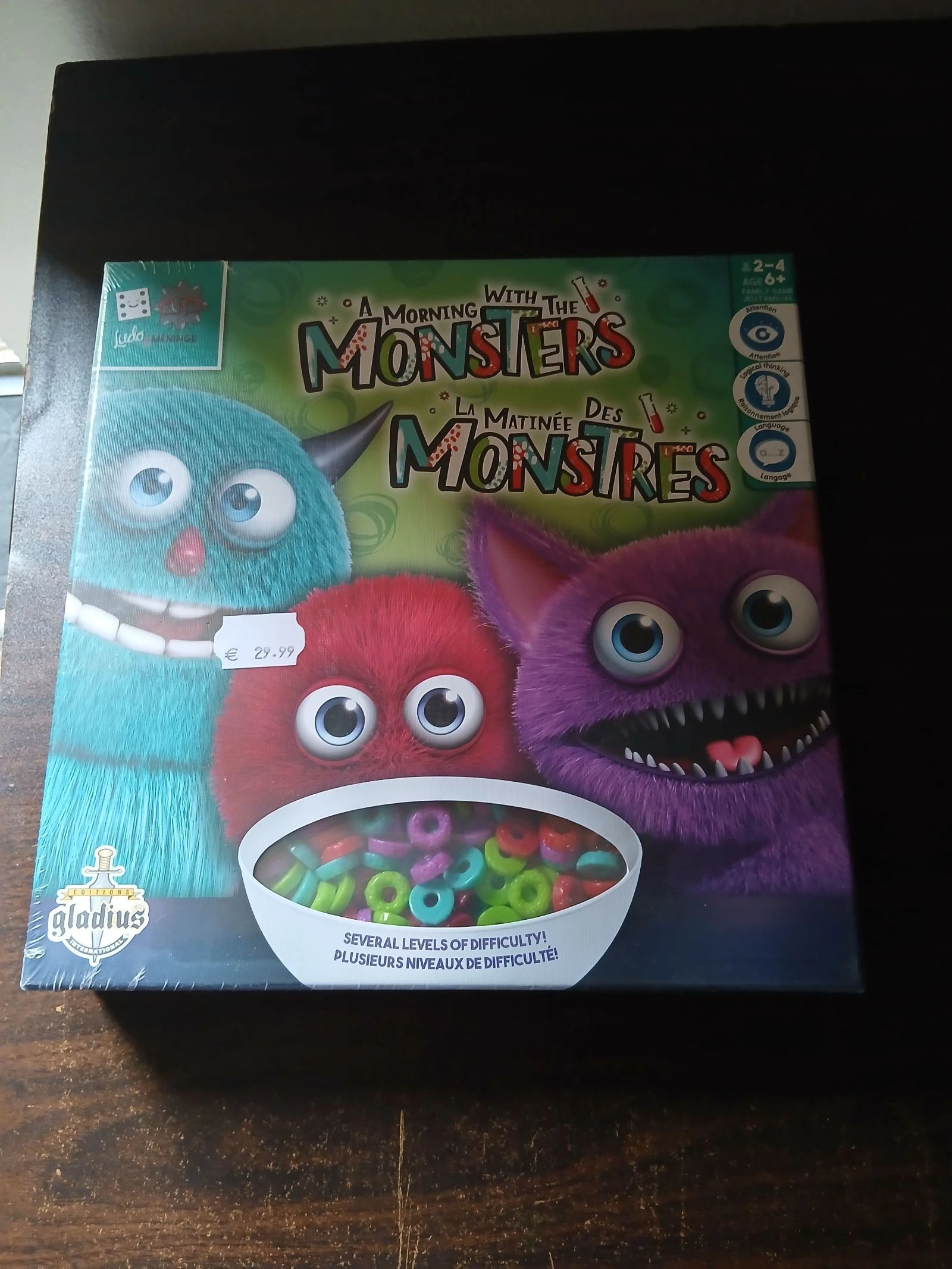 Jeu de société A Morning with the Monsters